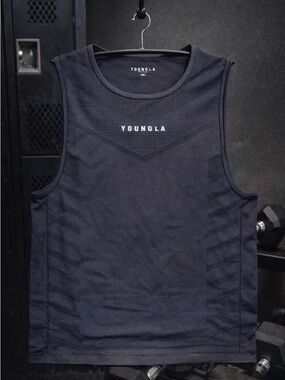 YoungLA Seamless Performance Tank XXL Gym Muscle Athletic Shirt